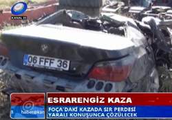 Foça'da Esrarengiz Kaza... 