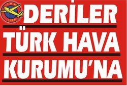 Deriler Türk Hava Kurumuna 