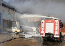 Aliağa Sanayi Sitesi'nde Yangın