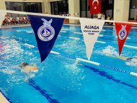 Aliağalı Minik Yüzücü ve Taekwondoculara Başarı Belgesi