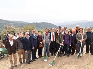 Bornova'da Fidanlar Toprakla Buluştu